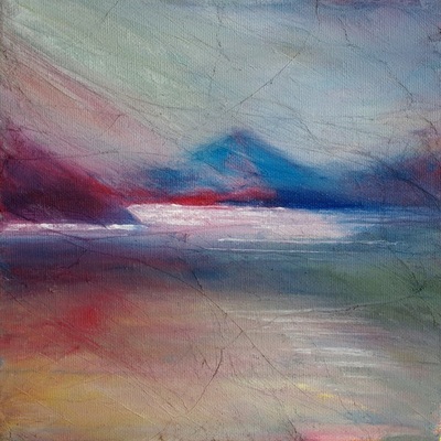 Contemporary Scottish coastal painting