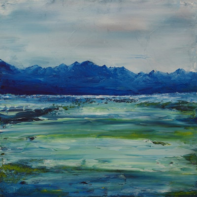 Scottish seascape painting from Armadale Skye